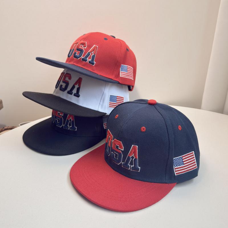 2025 New Spring Hip-Hop Cap with 3D Embroidered Letters, Flat Brim Baseball Cap, Street Casual Street Dance Hat