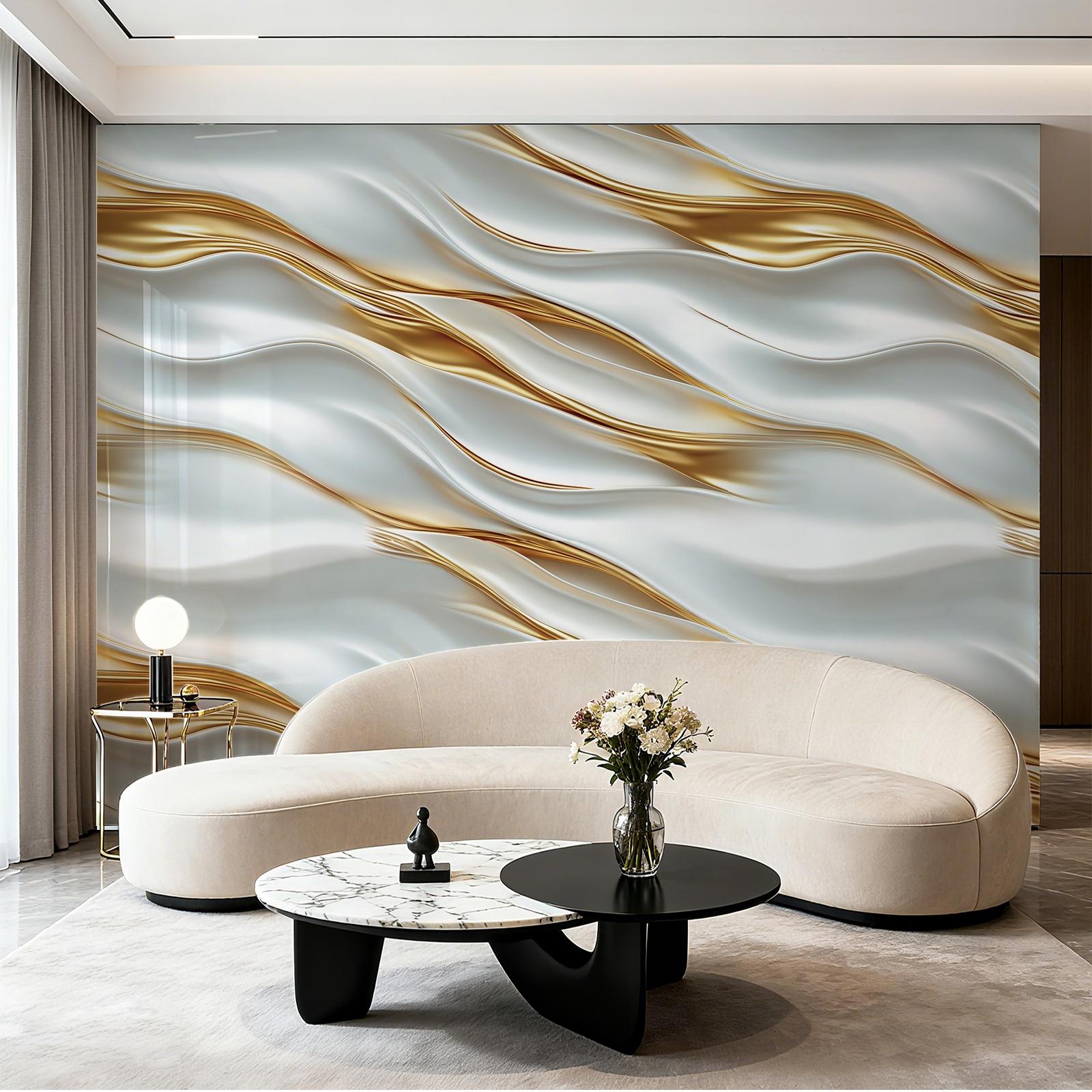 Thick Self-Adhesive Tile Look Wall Stickers, Waterproof Moistureproof Moldproof, DIY Decor for Kitchen Bedroom Living Room Bathroom, Waterproof Marble Stickers