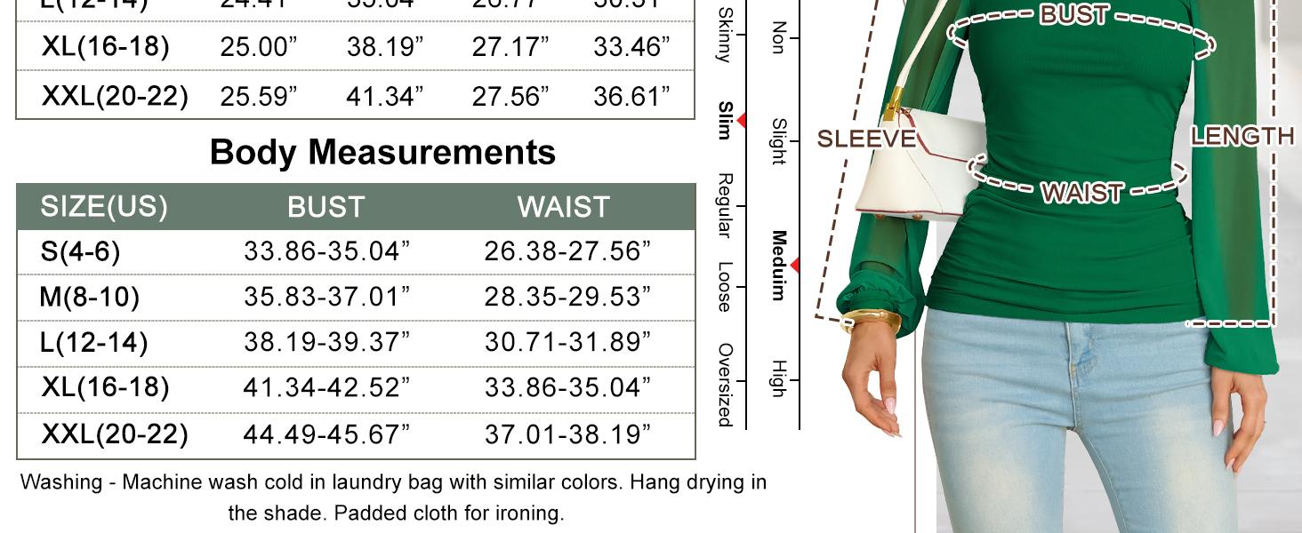 ANRABESS Womens Square Neck Puff Mesh Long Sleeve Tops Double Lined Dressy Casual Blouses Shirts 2025 Going Out Fall Clothes