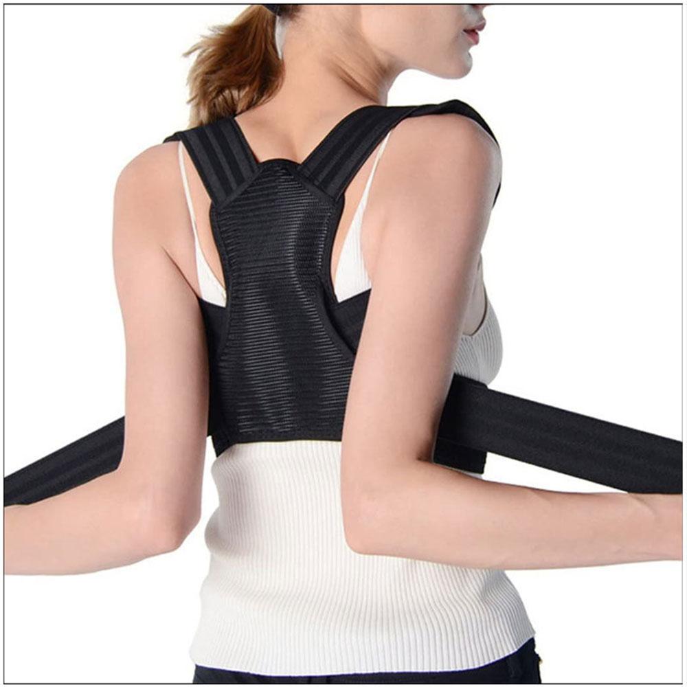 Professional Posture Corrector for Women and Men - Back Brace, Posture Strap to Stop Slouching, Adjustable Back Straightener, Adjustable Full Back Support, Improve Spine Alignment & Stand Taller