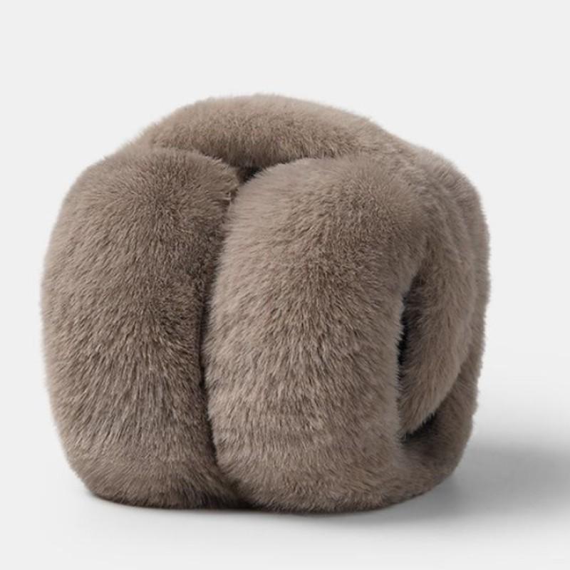 Soft Plush Ear Warmer Headband Ear Protectors, Warm Winter Accessory for Cold Weather, Stylish & Comfortable Design for Daily Use