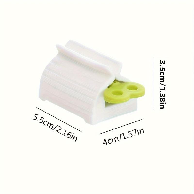 2pcs Multicolor Convenient Press-Style Toothpaste Dispenser - Toothpaste Squeezers