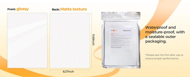 A4 Sublimation Film Bundle - 5 Pcs/10 Pcs/20 Pcs, For H17 Phone Case Heat Press