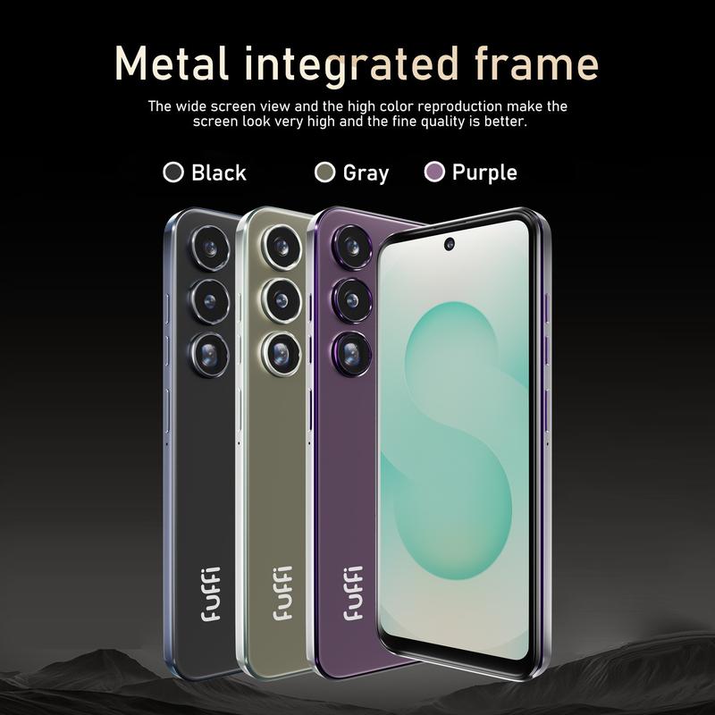 Fuffi Fashion Smartphone, Global 4g Network, 6.56-Inch HD Screen, 3gb RAM 32GB ROM, Quad-Core Processor, Dual Sim, 3100mah Battery, Android 10, Cellphone