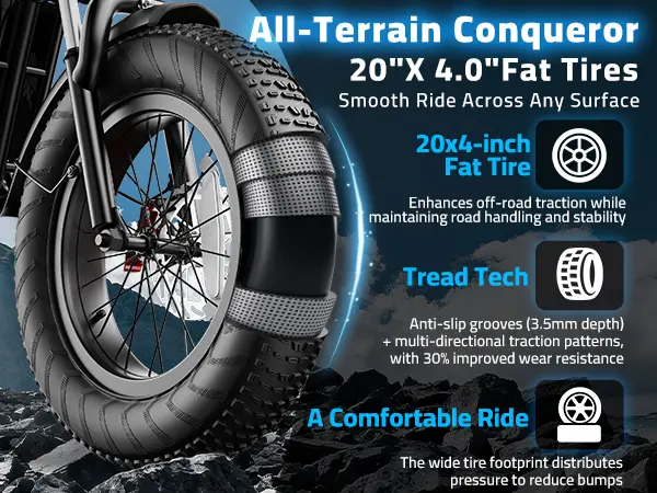 【Z10】YOULON 2000W Electric Bike for Adults, 60V 23Ah Battery, Dual Hydraulic Disc Brakes, 20” Fat Tire All-Terrain Off-Road E Motorcycle, Full Suspension, 36MPH Long Range E Dirt Bike tiktokshopspringglowup 【Z10】YOULON 2000W Electric Bike for Adults, 60V 23Ah Battery, Dual Hydraulic Disc Brakes, 20” Fat Tire All-Terrain Off-Road E Motorcycle, Full Suspension, 36MPH Long Range E Dirt Bike tiktokshopspringglowup