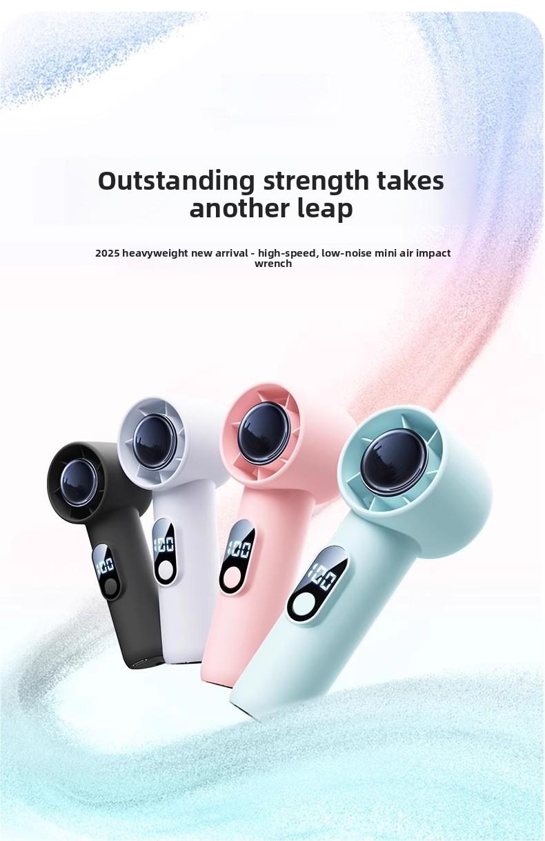 [Mini Air Conditioner] 2026 New Model Handheld Silent Small Mini USB Rechargeable Fan