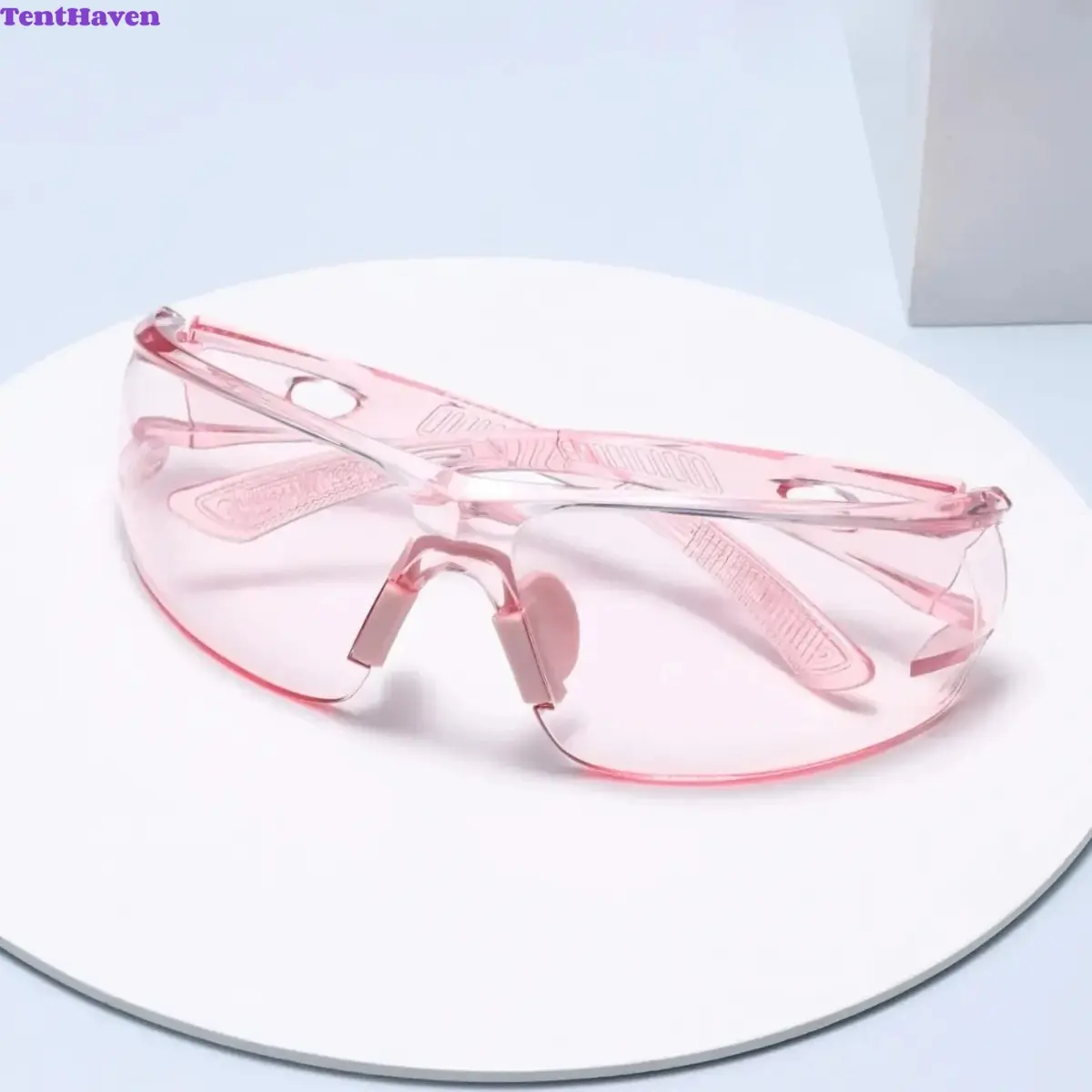 3‑Piece Set Unisex Flat Lens Safety Glasses, Transparent Anti‑Scratch Clear Protective Eyewear, Stylish Casual Eyeglasses For Men And Women, Ideal For Home, Outdoor And Daily Use