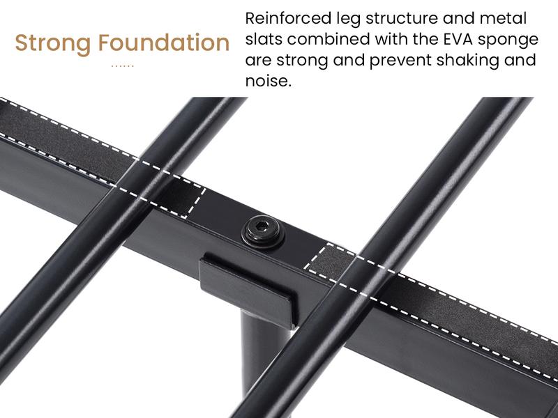 SHA CERLIN Metal Bunk Bed Twin Over Full Size with Removable Stairs【Frame Only No Mattress】Heavy Duty Sturdy Frame with 12" Under-Bed Storage, No Box Spring Needed#ChristmasGifts#TikTokShopBlackFriday