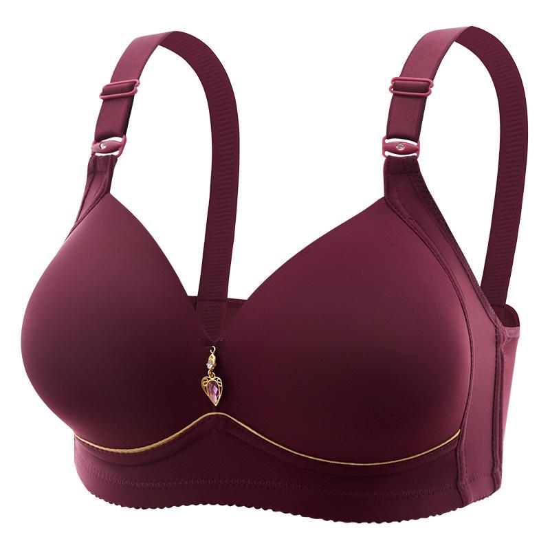 3Pcs Women Simple Colorblock Seamless Bra Comfort & Breathable Wireless Push Up Bra Solid Color Lingerie Christmas Womenswear Minimalist wireless bra Colorblock Wireless push bra 3Pcs Women Simple Colorblock Seamless Bra Comfort & Breathable Wireless Push Up Bra Solid Color Lingerie Christmas Womenswear Minimalist wireless bra Colorblock Wireless push bra