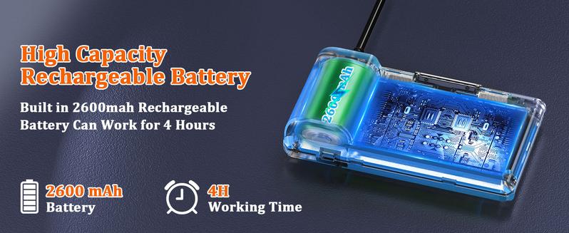 Dual-Lens Endoscope with Light, Endoscope Camera with Light with 4.3" IPS Screen,1920P HD with 8 LED Lights,16.4ft Semi-Rigid Cable and Back LED Light,IP67 Waterproof Endoscope Cool Gadgets for Men