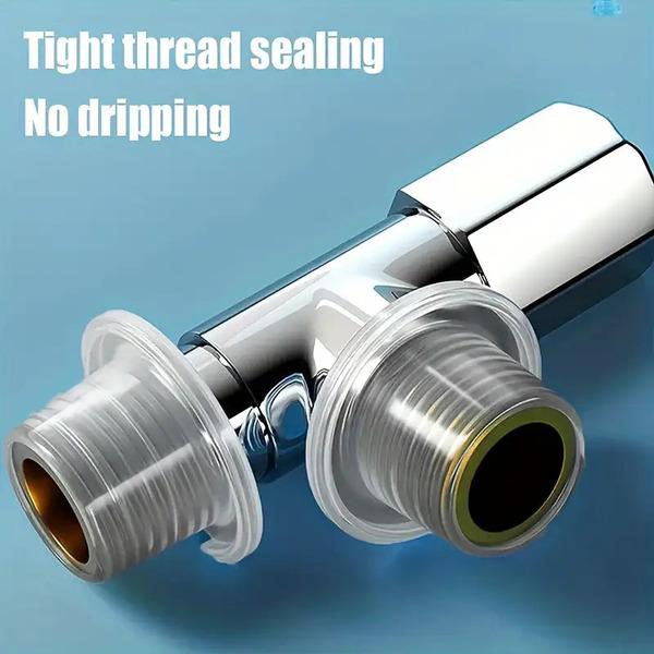 30 Silicone Washers Set, Leak-Proof Rubber Seals for Faucets, Angle Valves, Pipes, Essential Hardware Replacement Kit