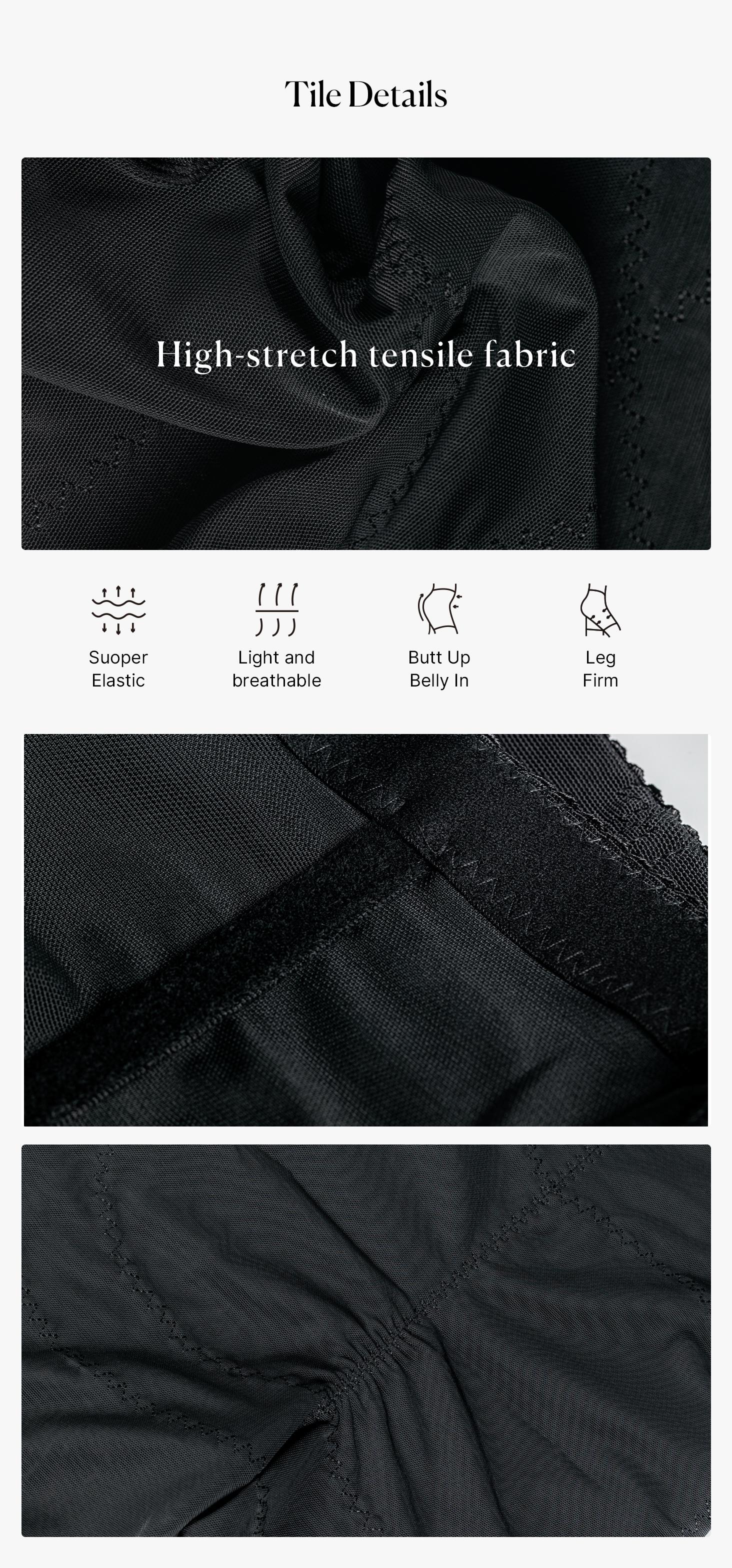 Nebility Mesh High-Rise Core Support Shaper Shorts Butt Lifter Thigh Slimmers Basic Womenswear