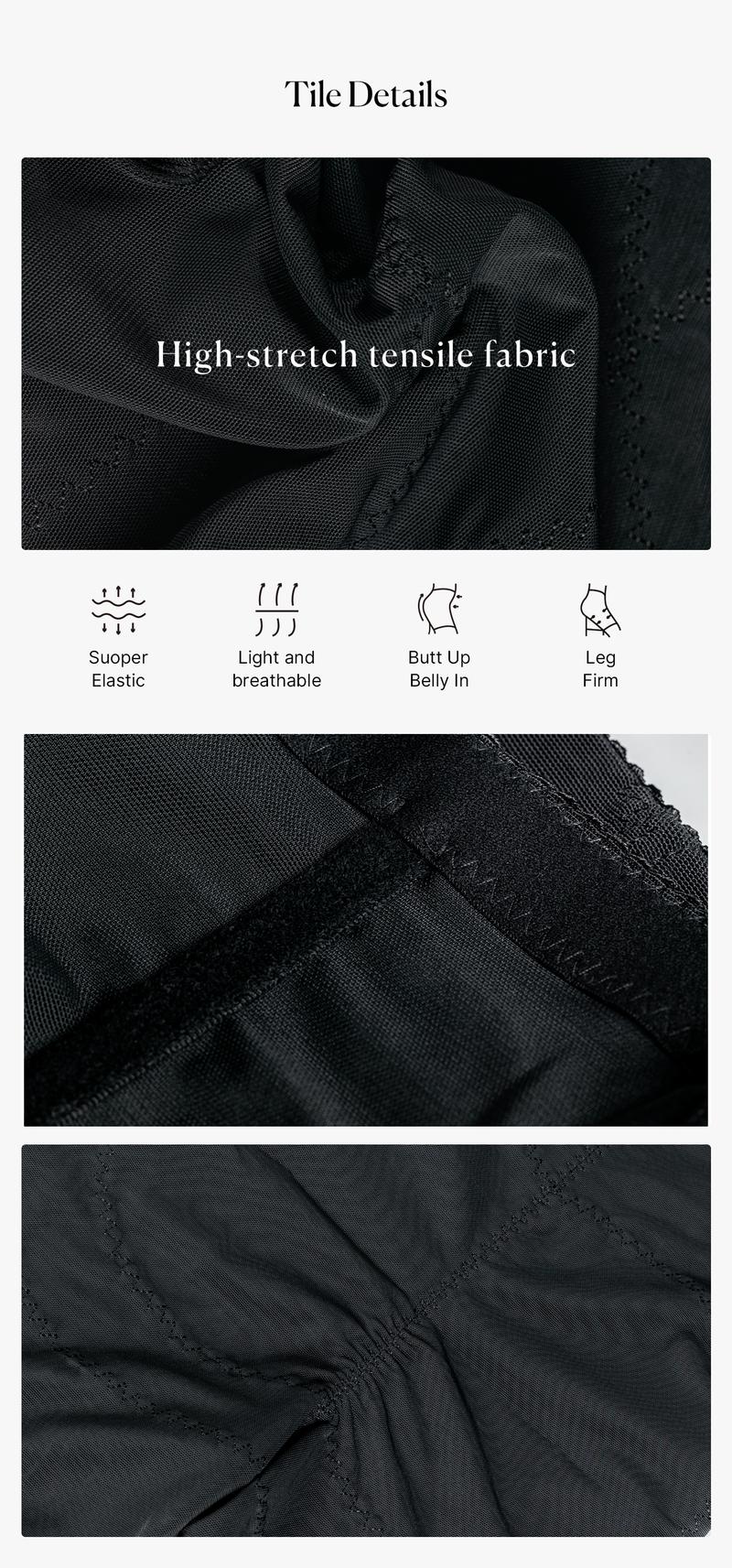 Nebility Mesh High-Rise Core Support Shaper Shorts Butt Lifter Thigh Slimmers Basic Womenswear