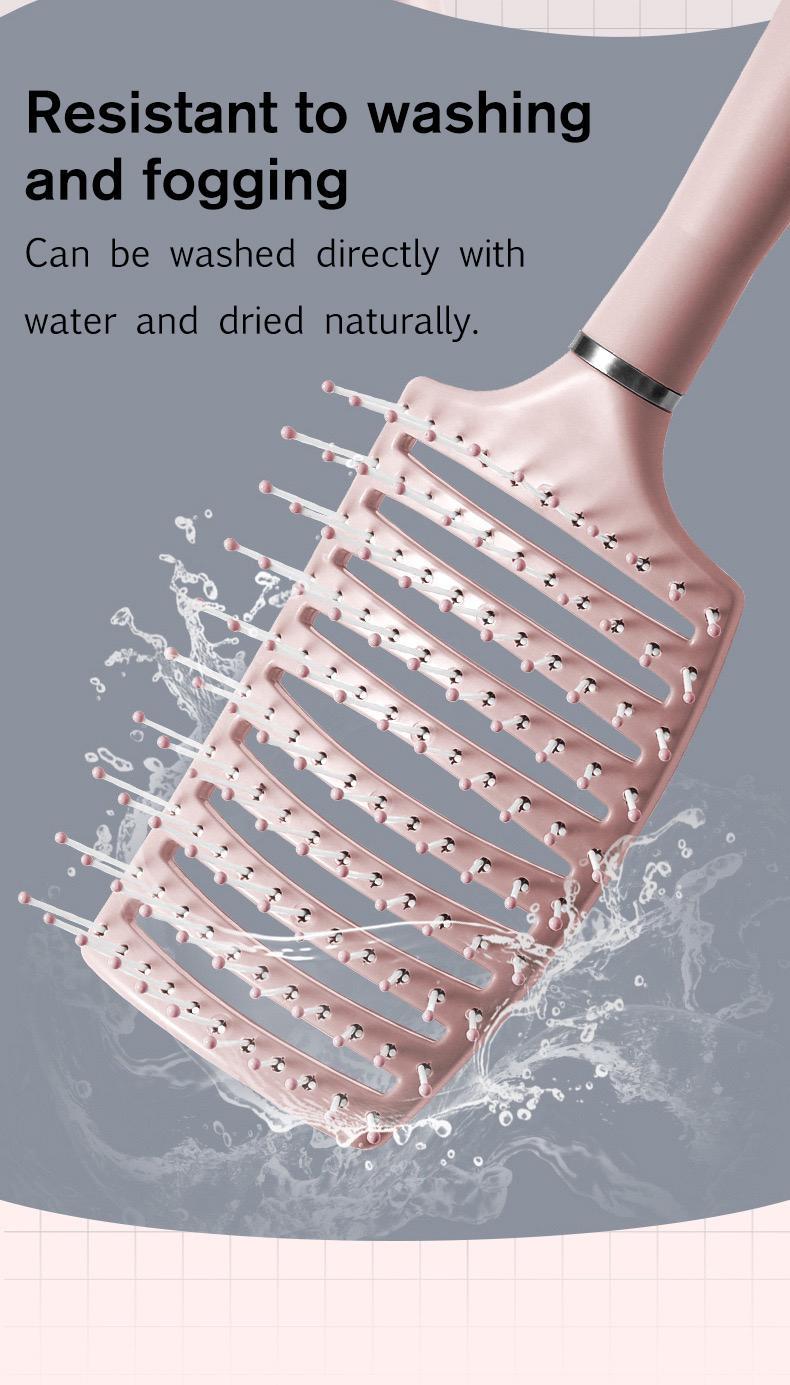 LaaVoo Hair brush, Easy to clean, Care for hair tangles, Gifts for Women Haircare Heatless christmas gift ideas