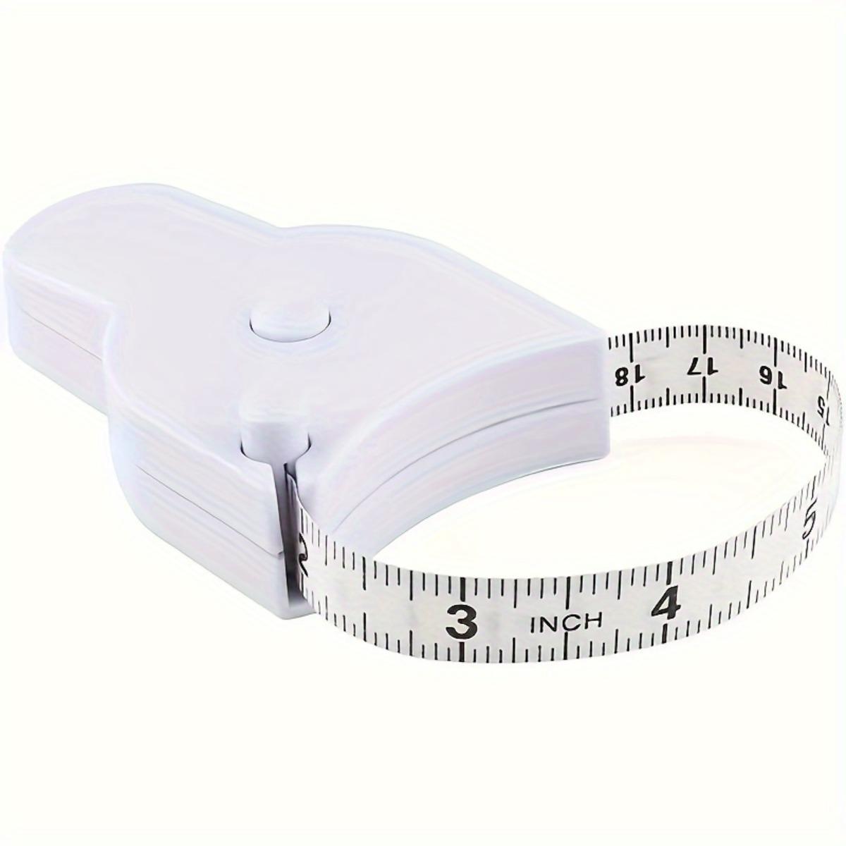 3D ruler with automatic retraction, Y-shaped waist ruler, tape measure for fitness and exercise body circumference measurement, soft leather tape measure in centimeters, tailor's, sewing, handicraft supplies, perfect Christmas and Halloween gifts