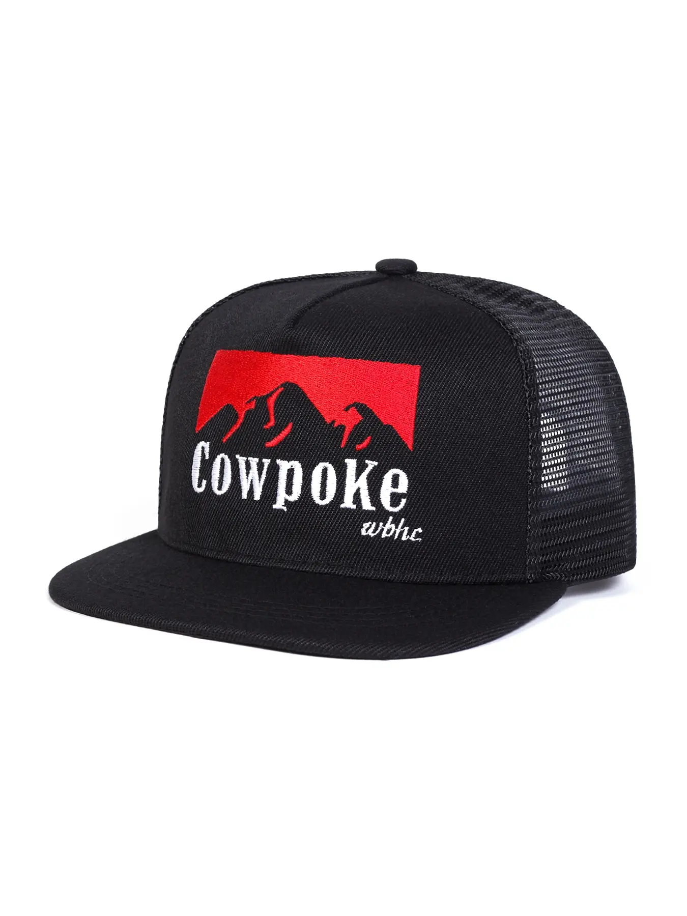 Unisex Cowpoke Baseball Cap, Polyester Cap, Adjustable Snapback Cap, Adjustable Woven Sun Protection Hat, Casual Fitted Design for Spring & Fall Travel Outdoor Activities