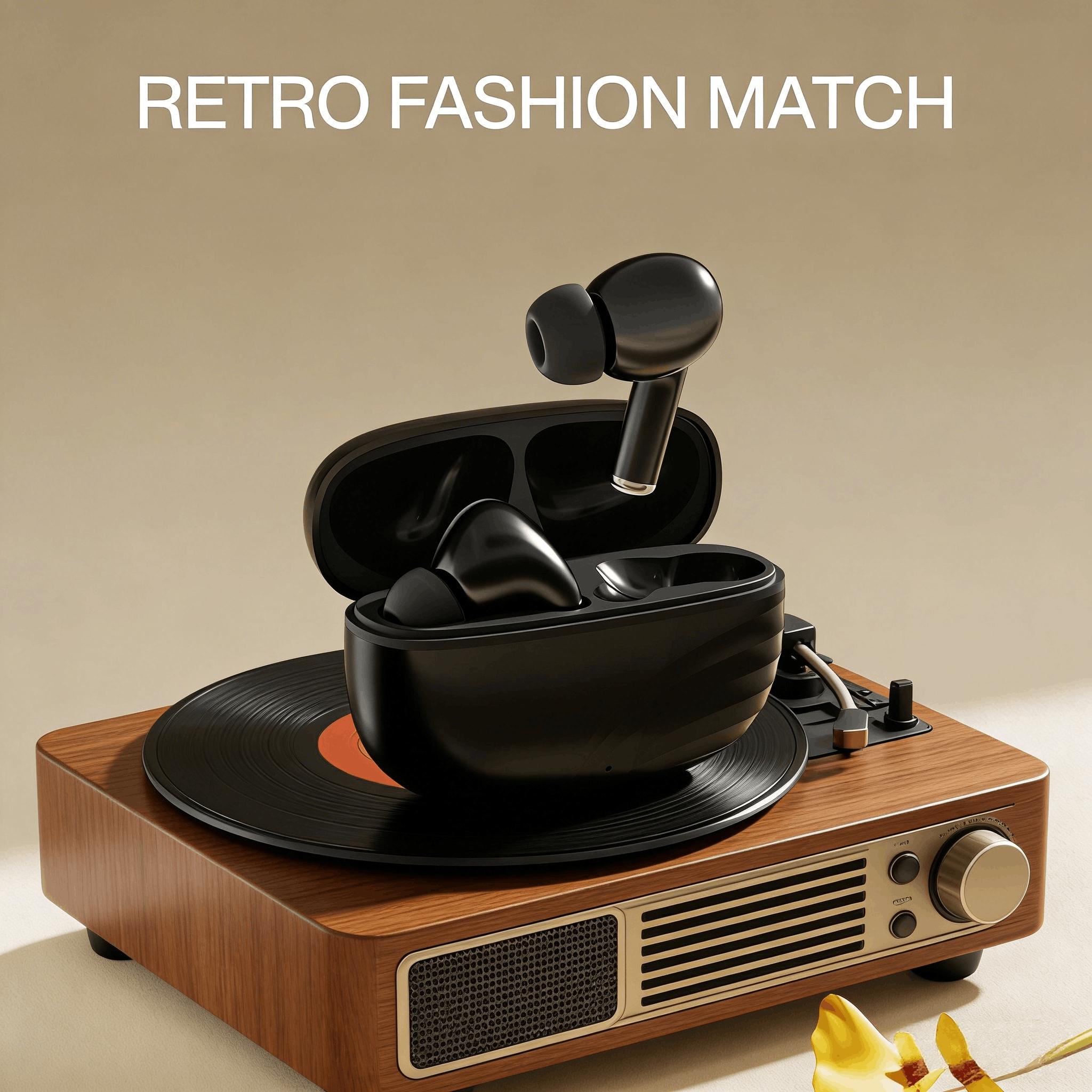 Wireless Bluetooth-compatible Noise-Canceling Headphones, High-Quality Sound Technology, Comfortable Fit Design, Ideal for Daily Use and Travel