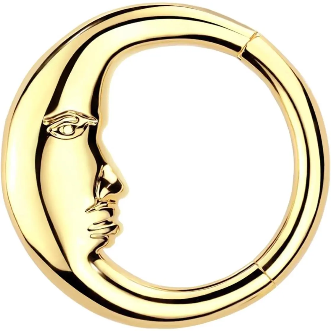 Moon Face-Gold