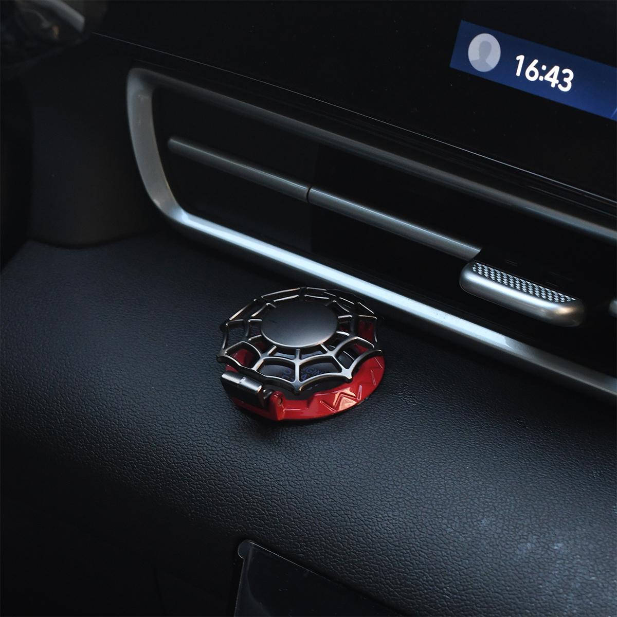 Car Engine Start Stop Button Cover, Spider Design Car Engine Start Stop Button Decoration, Universal Car Interior Accessories, Car Interior Ornaments