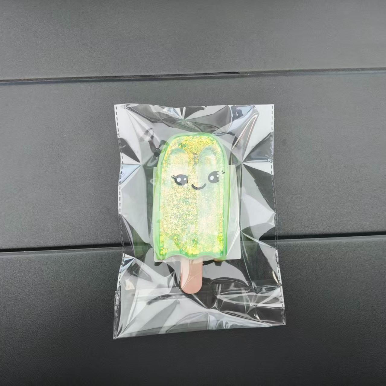 1 pc Random Generic Popsicle Squishy, Kawaii Squishy, Popsicle Stress Balls, Ergonomic Grip Ice Cream Squeeze Squishy, Slow Rising Gel Sugar Squishies Soft Sensory Fidget Toy for Party Favor Office School, Squishy Fidgets, Slow Rise Squishy