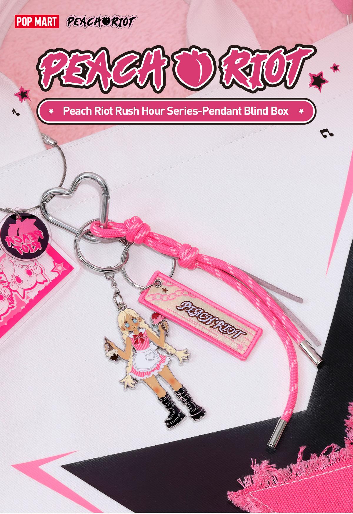 POP MART Peach Riot Rush Hour Series-Pendant Blind Box