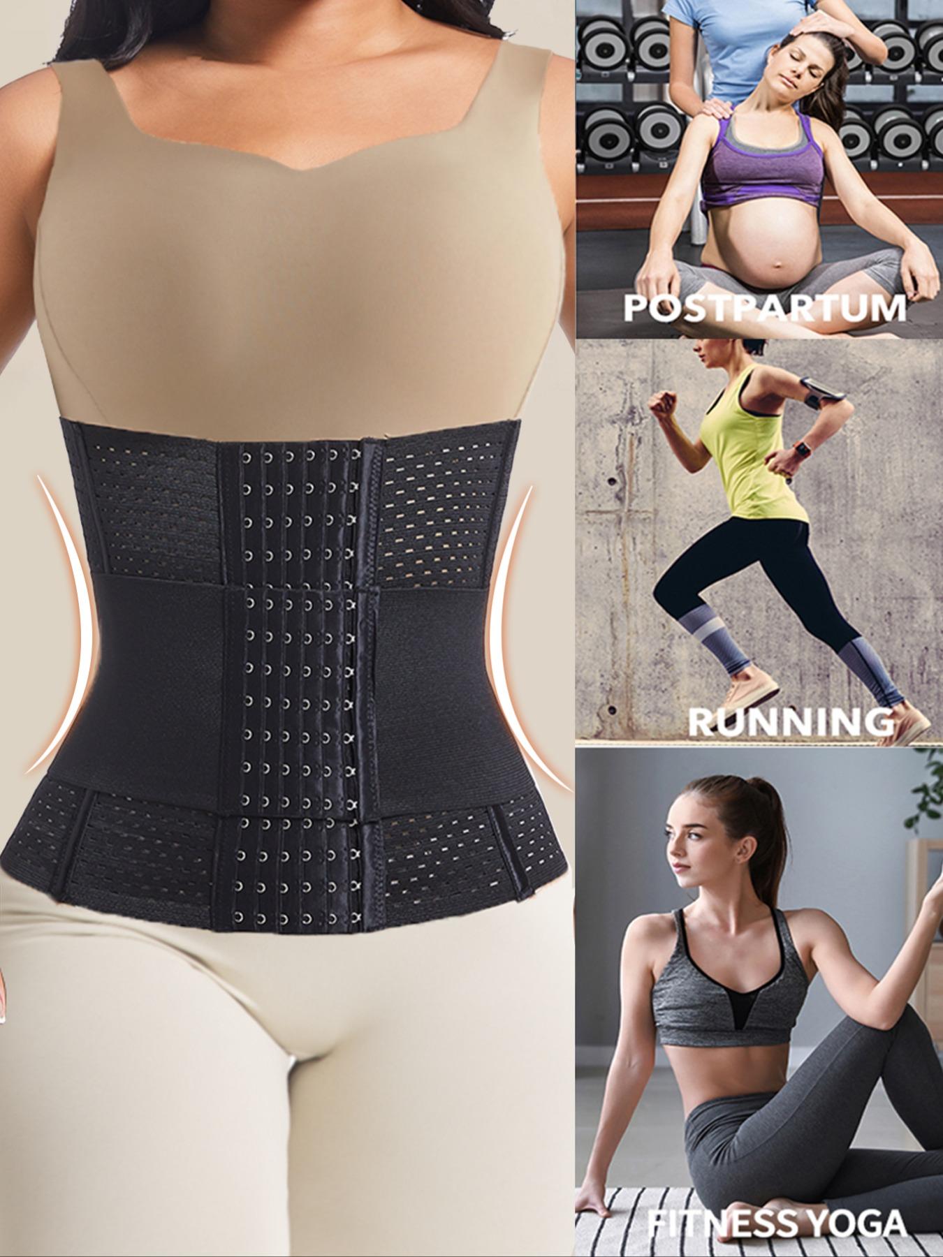 Wrap Waist Trainer Body Shaper Double Belt Sheath Height 28CM Faja Body Shaper Corset Shapewear Woman Flat Tightens Belly  Waist Trainer Body Shaper Girdles for women