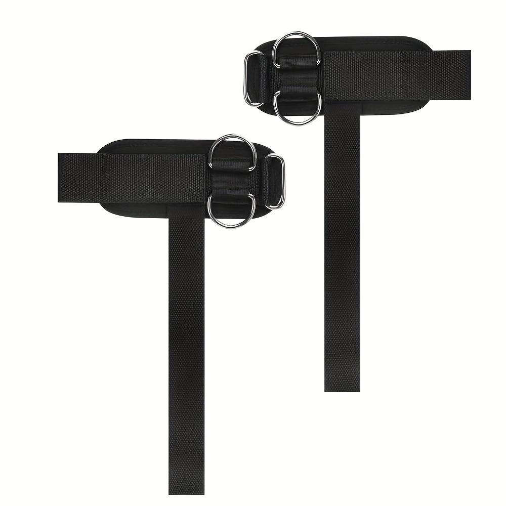 Weightlifting Assistance Ankle Strap, Fitness Wrist Support, Bench Press Bar Pull-Up Back Pull Anti-Slip Grip Strength Enhancer