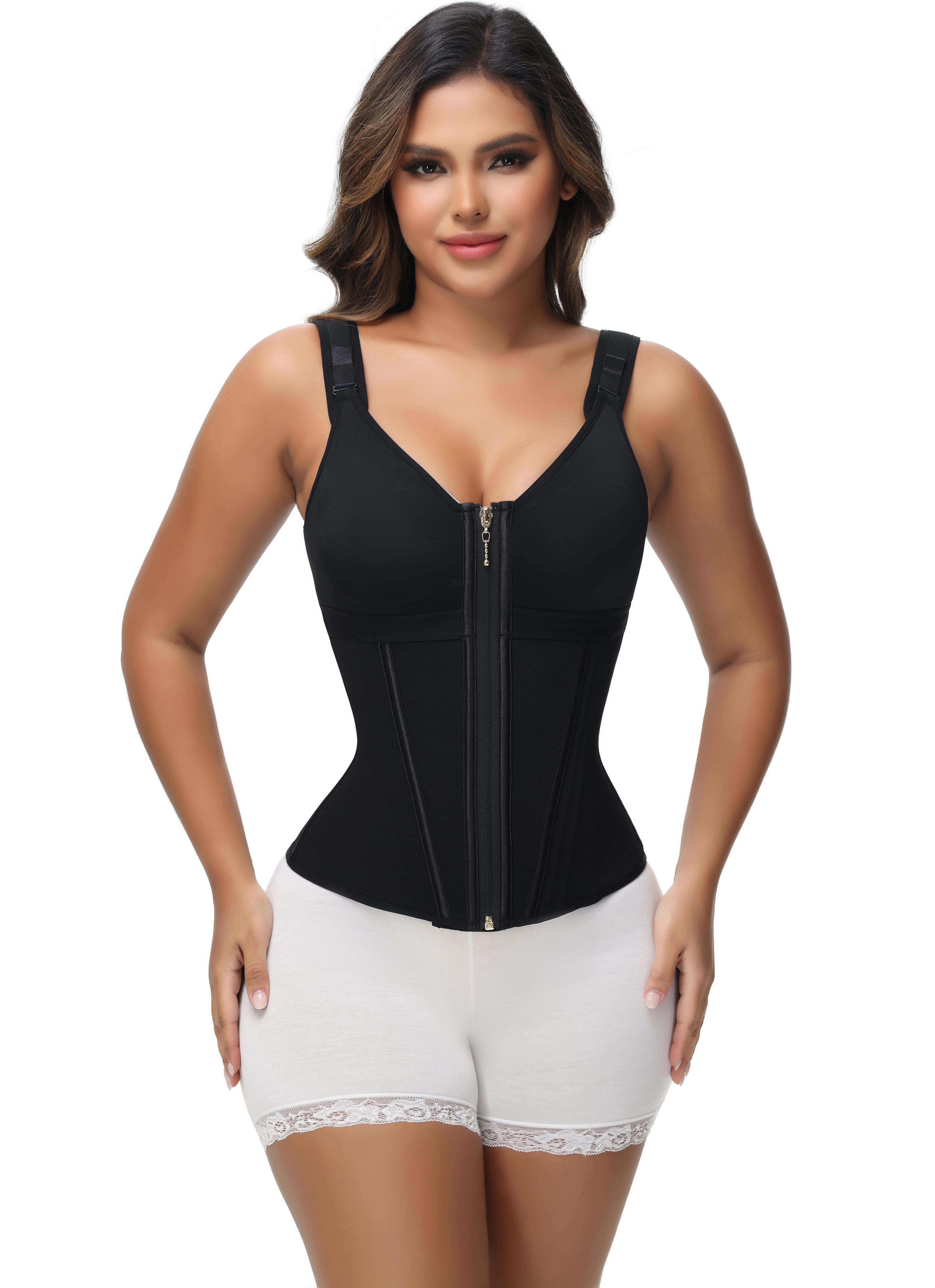 SHAPSHE Waist Shapewear for Women with Bra Girdle Workout Shapewear with Adjustable Shoulder Strap SHAPSHE Waist Shapewear for Women with Bra Girdle Workout Shapewear with Adjustable Shoulder Strap