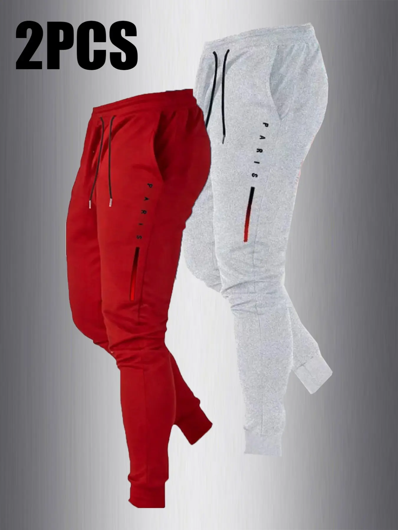 Men's Autumn Casual Simple Daily Cuffed Pants, Fashion Outdoor Sports Simple Long Pants, Comfortable and Stylish Bottoms for Everyday Wear, Casual Athletic Pants