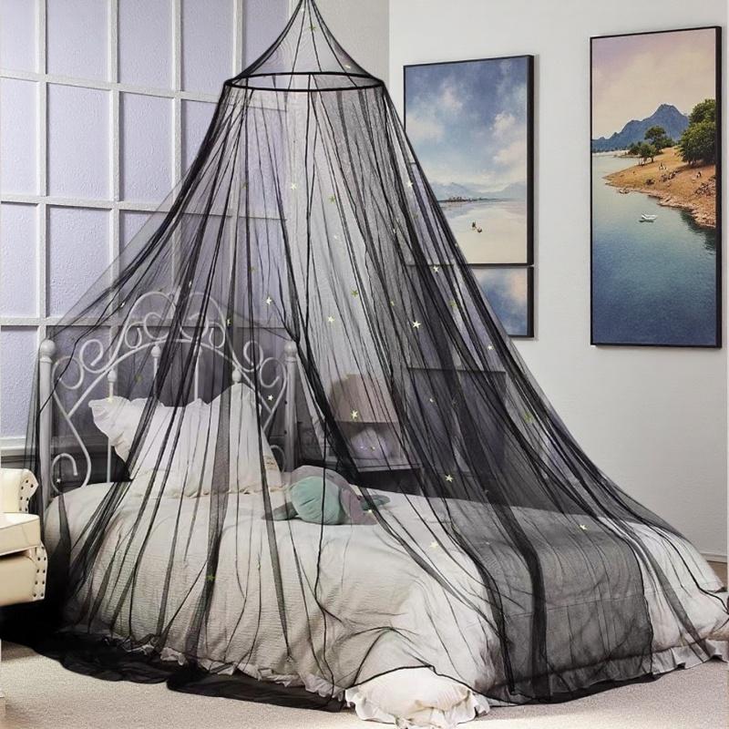 Mosquito Net, Mosquito Proof Net, Bed Netting, Dome Bed Canopy, Glow in the Dark Bed Canopy, Anti Mosquito Bed Canopy, Mosquito Net for Double Bed, Ceiling Mount Mosquito Net Canopy, Hanging Bed Netting, Full Coverage Bed Canopy, Breathable Mesh