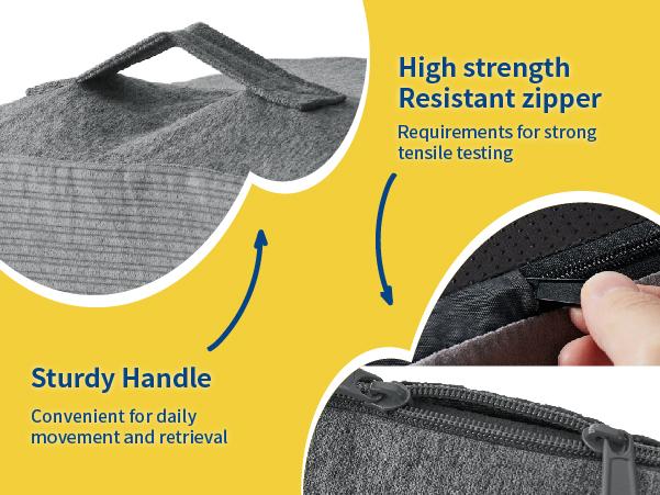 ABCPET Dog Stairs for 40lbs Dog Bed Couch Sofa 35D Foam 3-Step Pet Steps for Small Dogs and Cats Extra Wide 4-Step Non-Slip Bottom Sturdy Support 5-Step Easy Maintenance