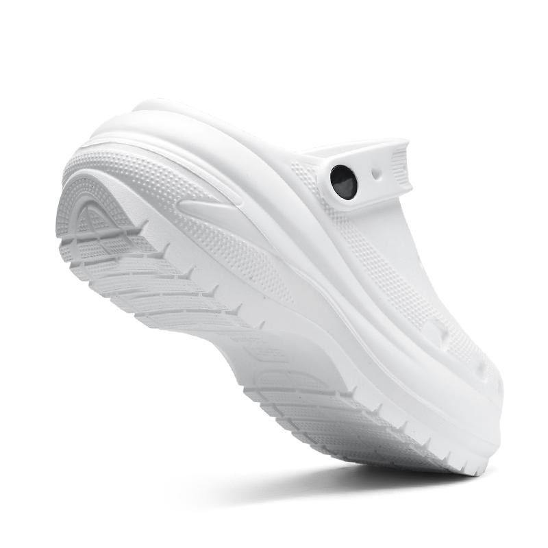 Classic Thick Sole Cloud Shoes for Men and Women, Eva Material, Casual Style, All Seasons, Solid Pattern, Less Than Ankle Height