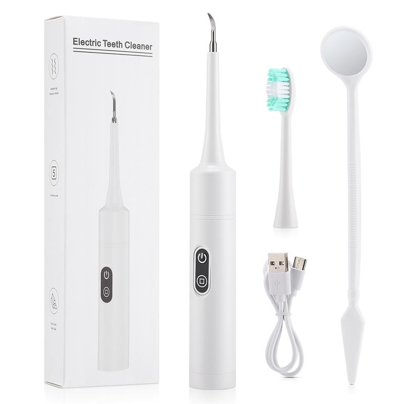 Electric Toothbrush Set Tooth Cleaner, 5-Speed Adjustable Oral Care Kit, Teeth Cleaning Tools, Ideal for Daily Hygiene Routine