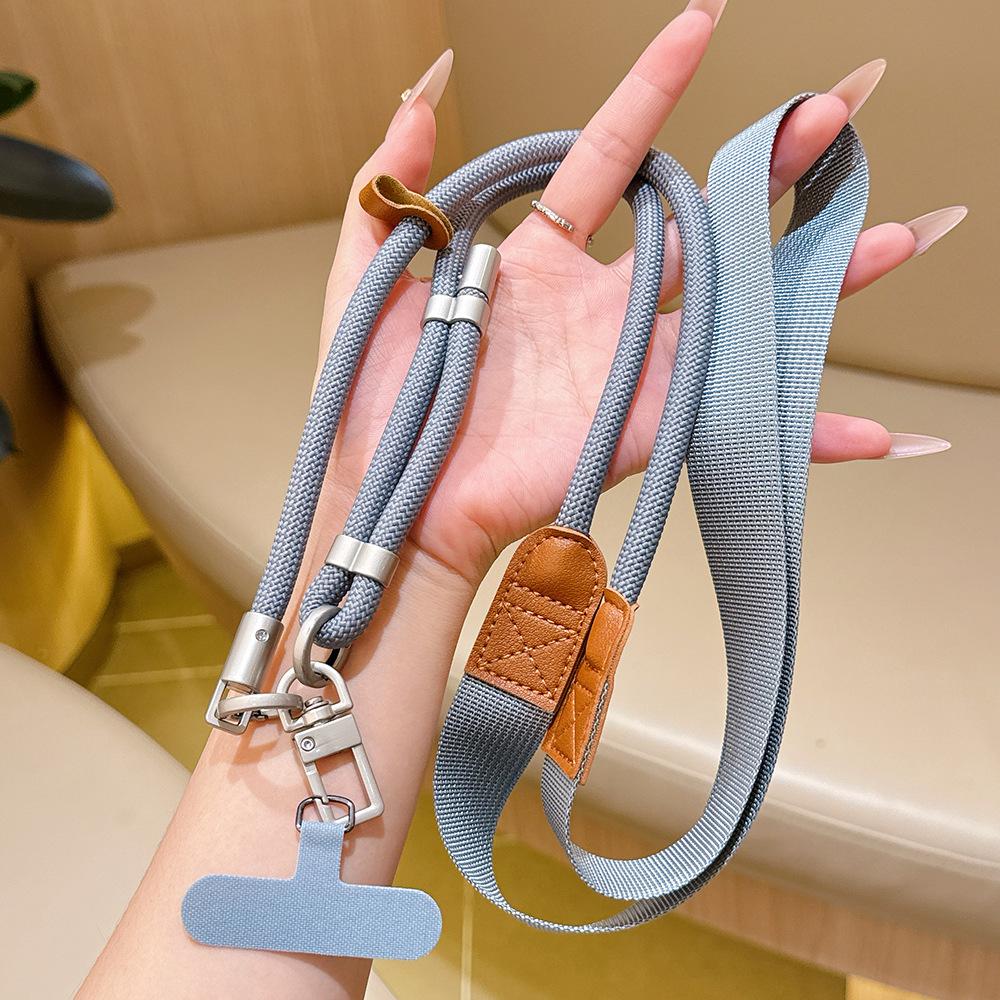 1 Pc Wide Shoulder Strap Crossbody Phone Lanyard, Adjustable Length, Premium Bag & Camera Strap, Anti-Theft for Outdoor Travel