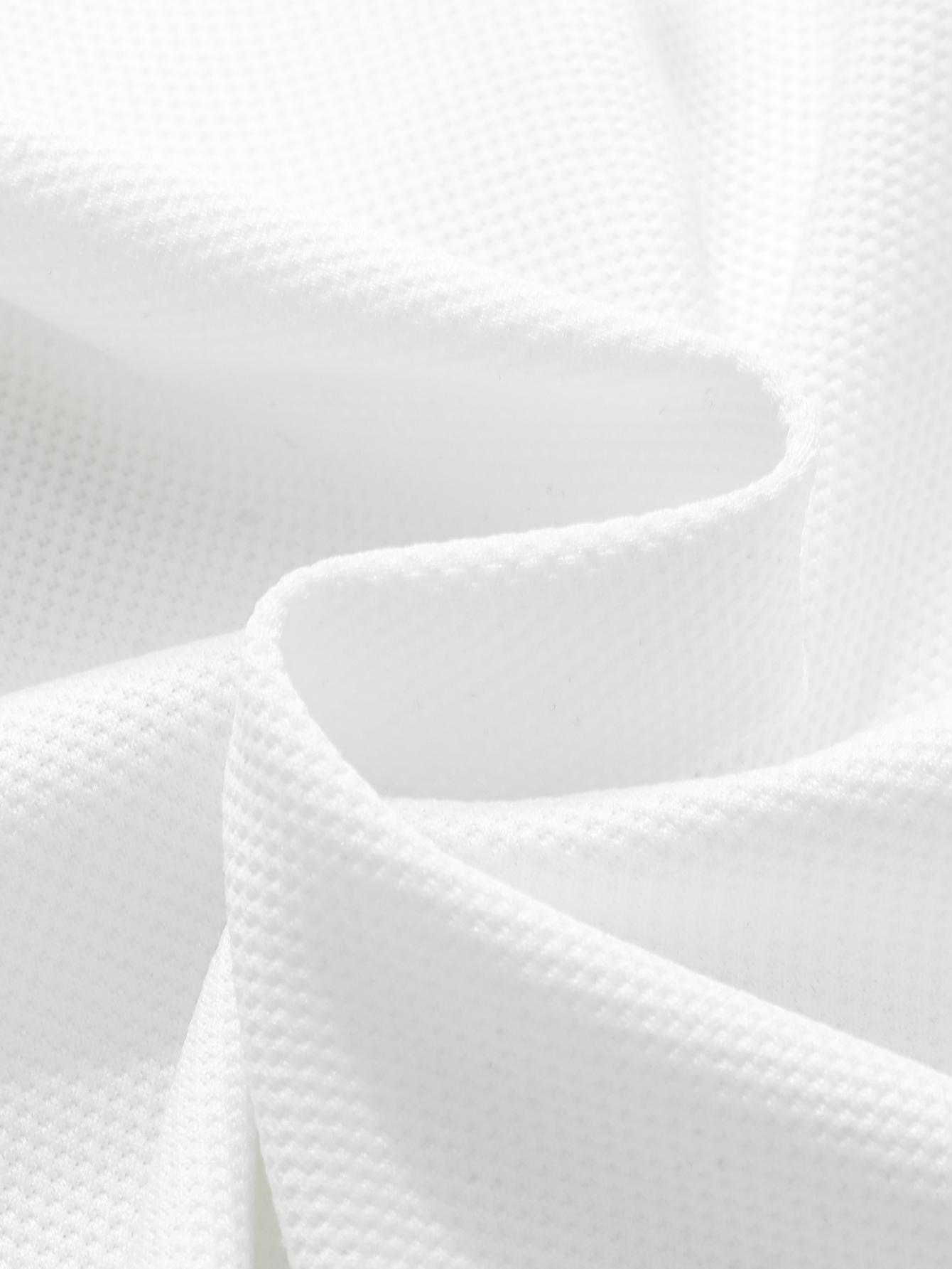 Two-piece set for girls in summer tennis and badminton T-shirt and skirt combination, round neck with contrasting trim short sleeves  high-waisted short skirt, casual two-piece single set, T-shirt with cartoon iron-on pattern paired with summer half skirt