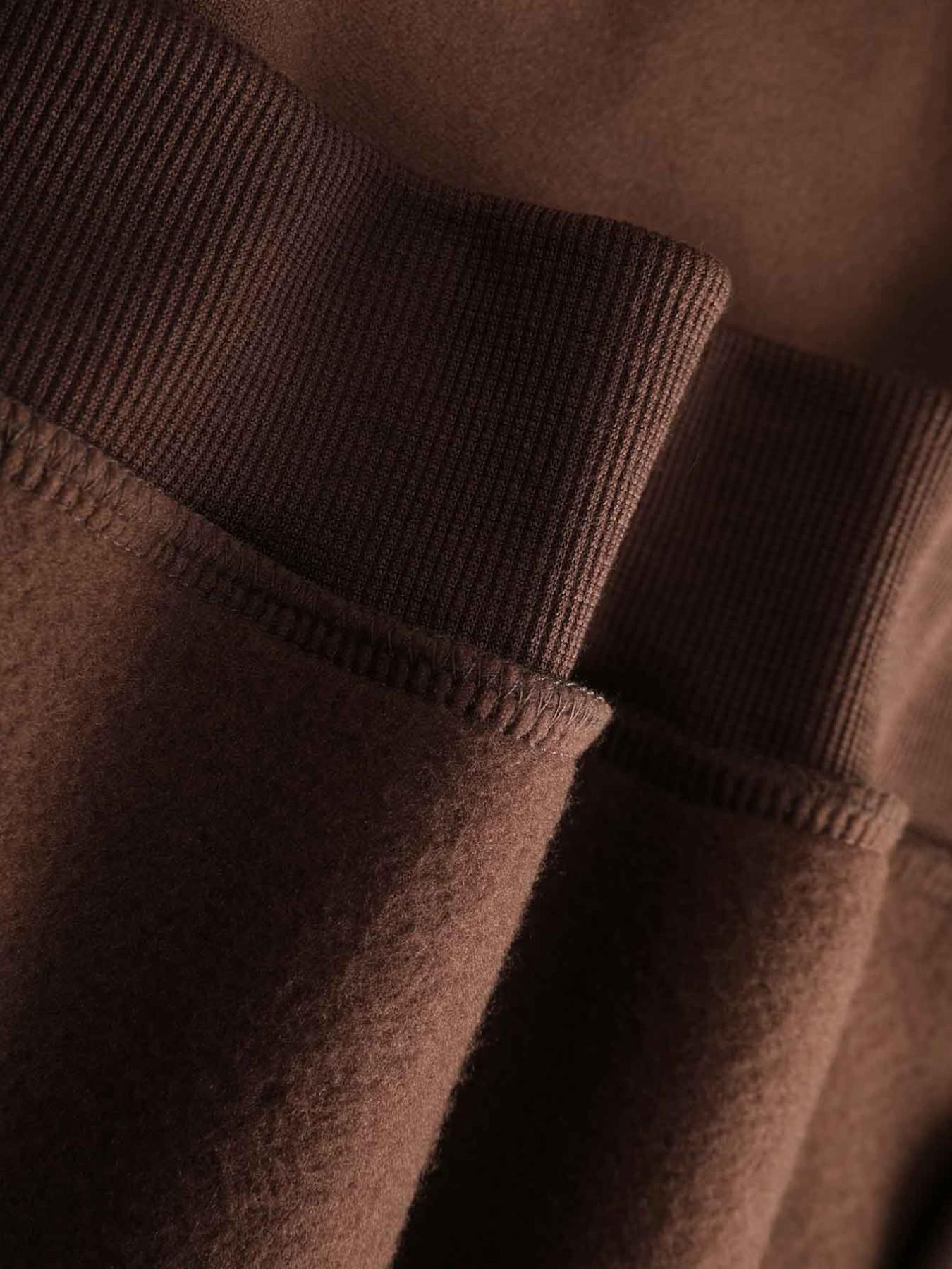 Men's Fall Winter American Streetwear Fox Print Hooded Fleece Sweatshirt, Versatile Sportswear Casual Loose Fit Hoodie