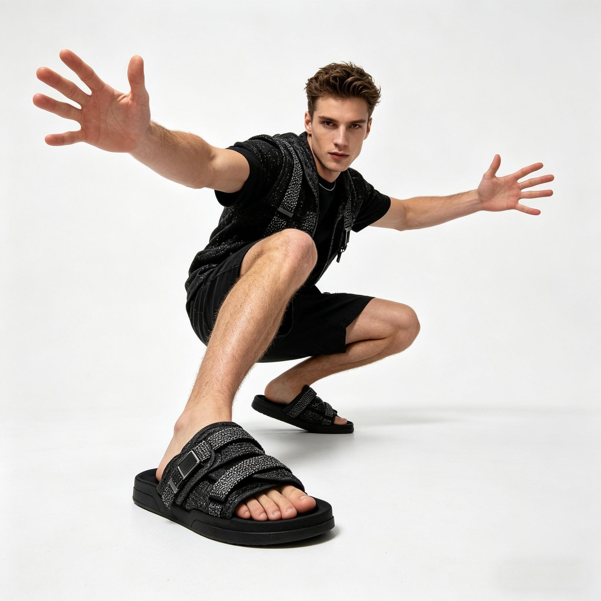 Reflective Slides for Men and Women, Stylish summer shoes & black shoes, Full 3M Reflective Sandals with Adjustable Straps, Premium real shoes, shoes to buy 2026, Classic golden tempo trainer, Arch Support Anti-Slip Sole for Wide or Narrow Feet Reflective Slides for Men and Women, Stylish summer shoes & black shoes, Full 3M Reflective Sandals with Adjustable Straps, Premium real shoes, shoes to buy 2026, Classic golden tempo trainer, Arch Support Anti-Slip Sole for Wide or Narrow Feet
