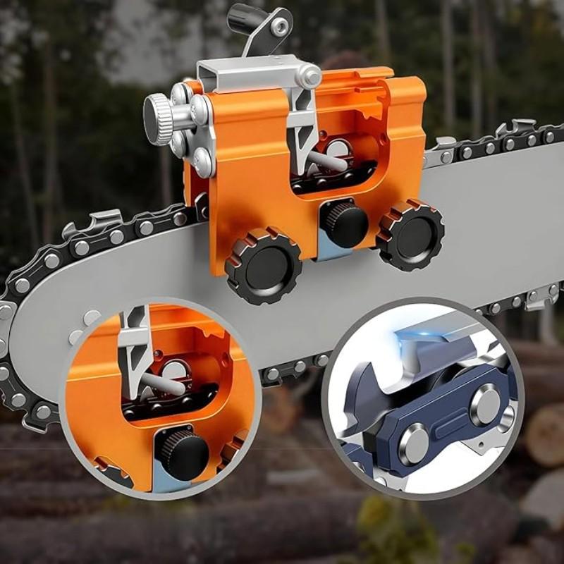 Portable Chainsaw Sharpener Kit, Power Tool, Suitable for Various Chainsaws, Essential Tool for Maintaining Chain Saw Performance