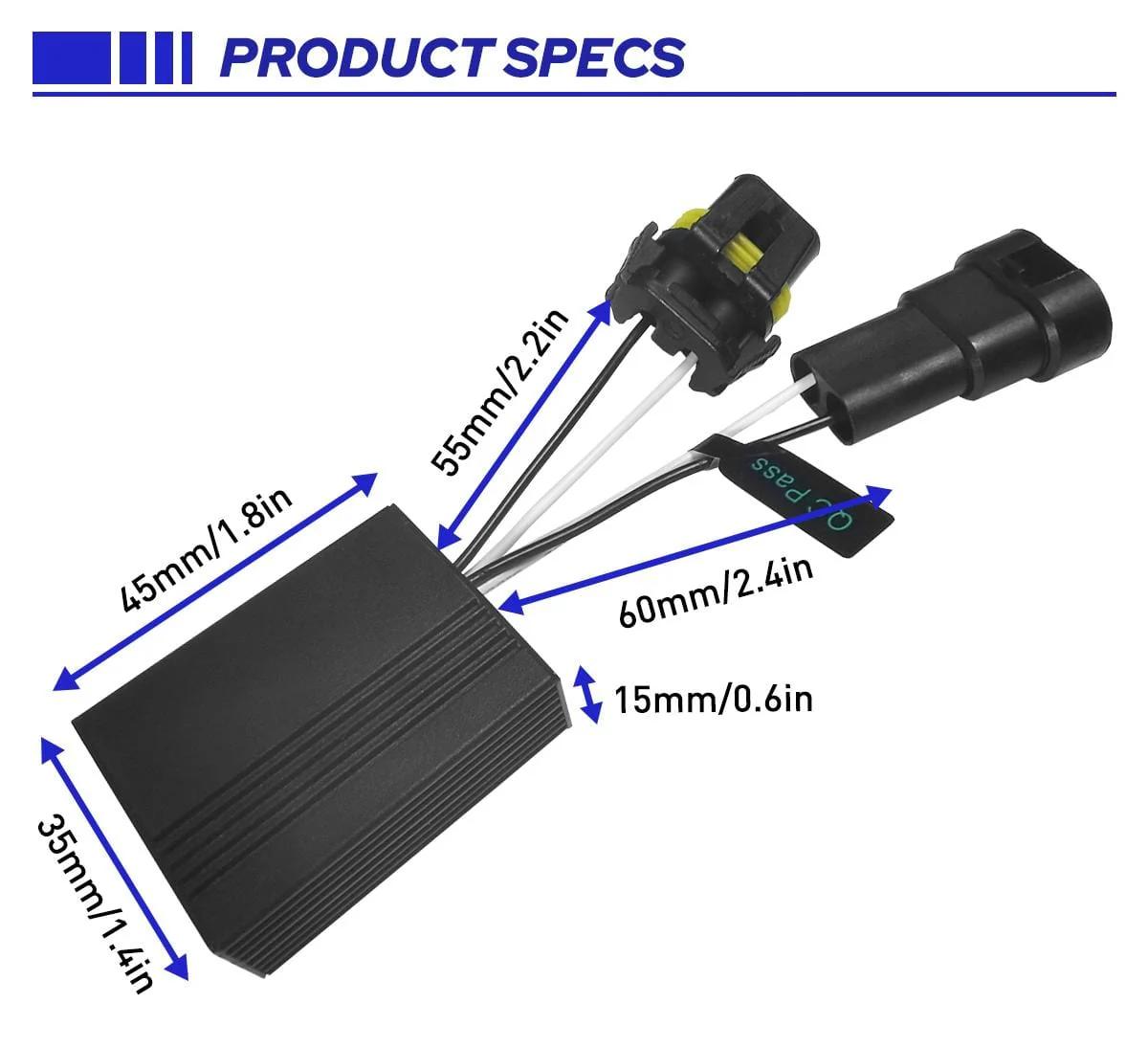 9005/9012/HB3/9006/H10/9140/9145 Canbus Decoder For LED Headlights