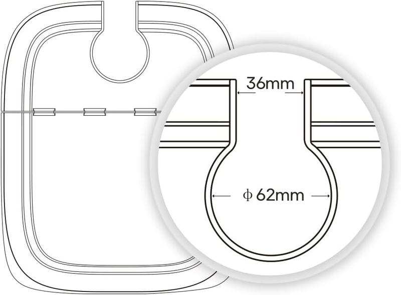 EVERIE 12QT Sous Vide Container Pot Collapsible Insulated Lid Removable Rack Summer Cooking Ware Compatibe With Anova Nano AN400 / AN500-US00 / Instant Pot and Breville Joule(EVC-1202-Nano)
