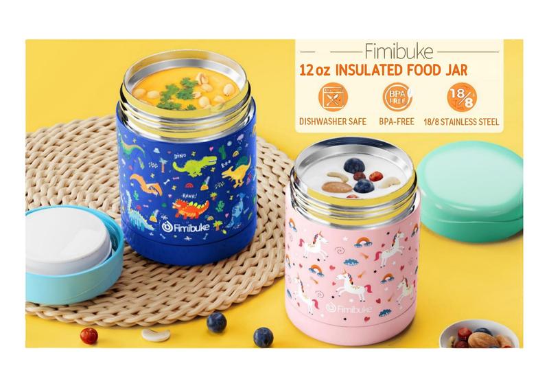 Product Introduction of Fimibuke Bento Lunch Box with 4 Compartments – Multiple Set Options 50