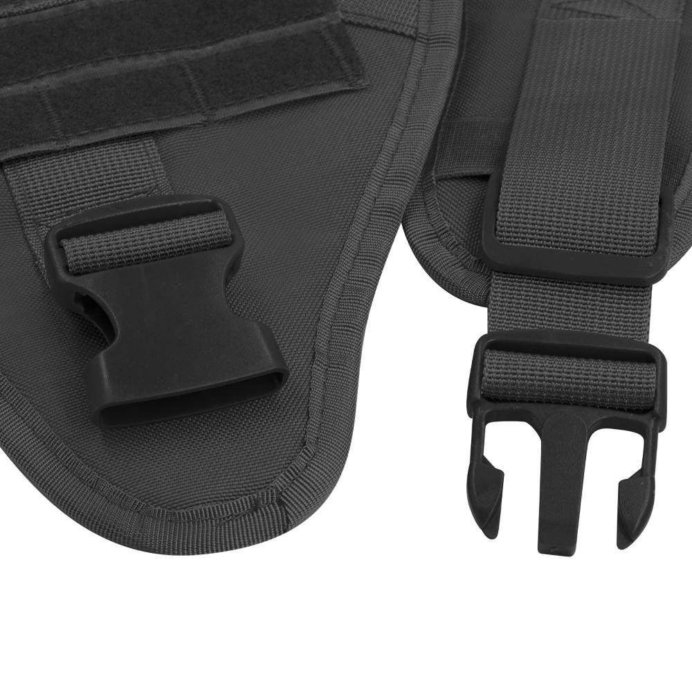 Tactical Dog Harness Leash Collar Set Large Dogs German Shepherd Malinois Training Walking Vest For All Breeds Dog