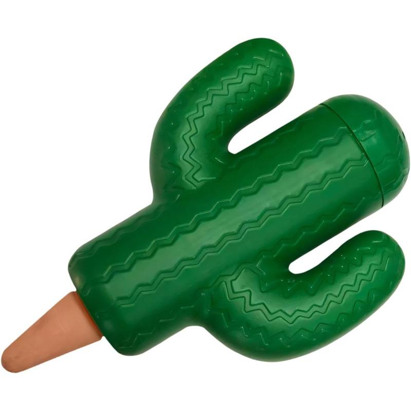 Creative Cactus-Shaped Automatic Watering Device for Flowers, Lazy Drip Irrigation for Home Gardens, Small Watering Equipment for Home Use, Business Trips, and Travel