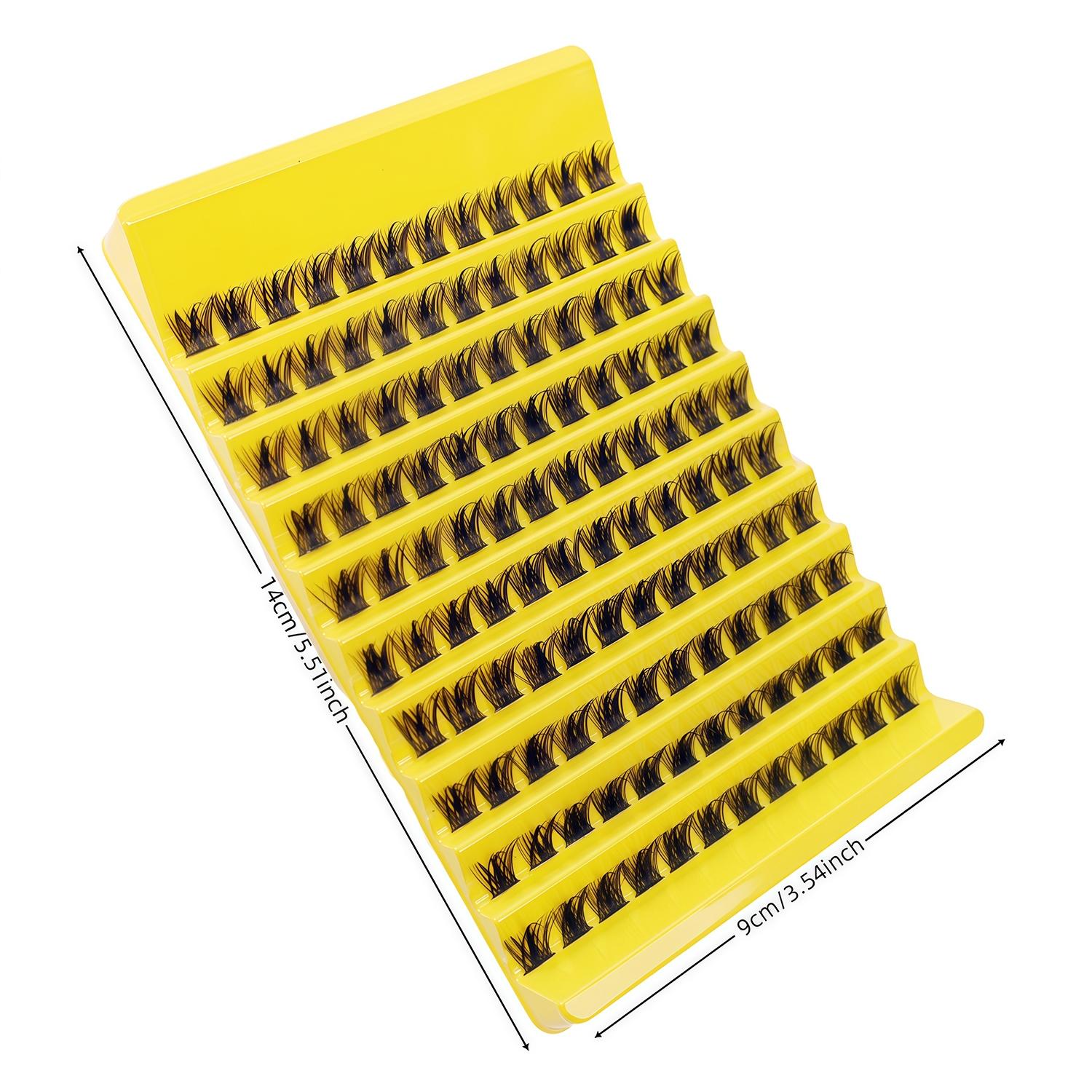 10 Row Bestselling False Eyelash Set, Clustered 40p Lashes, Dense and Curling, Perfect for Dramatic Eye Makeup, Easy Application