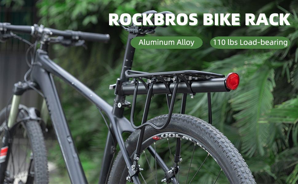 ROCKBROS Bike Cargo Rack Most 165lbs Capacity