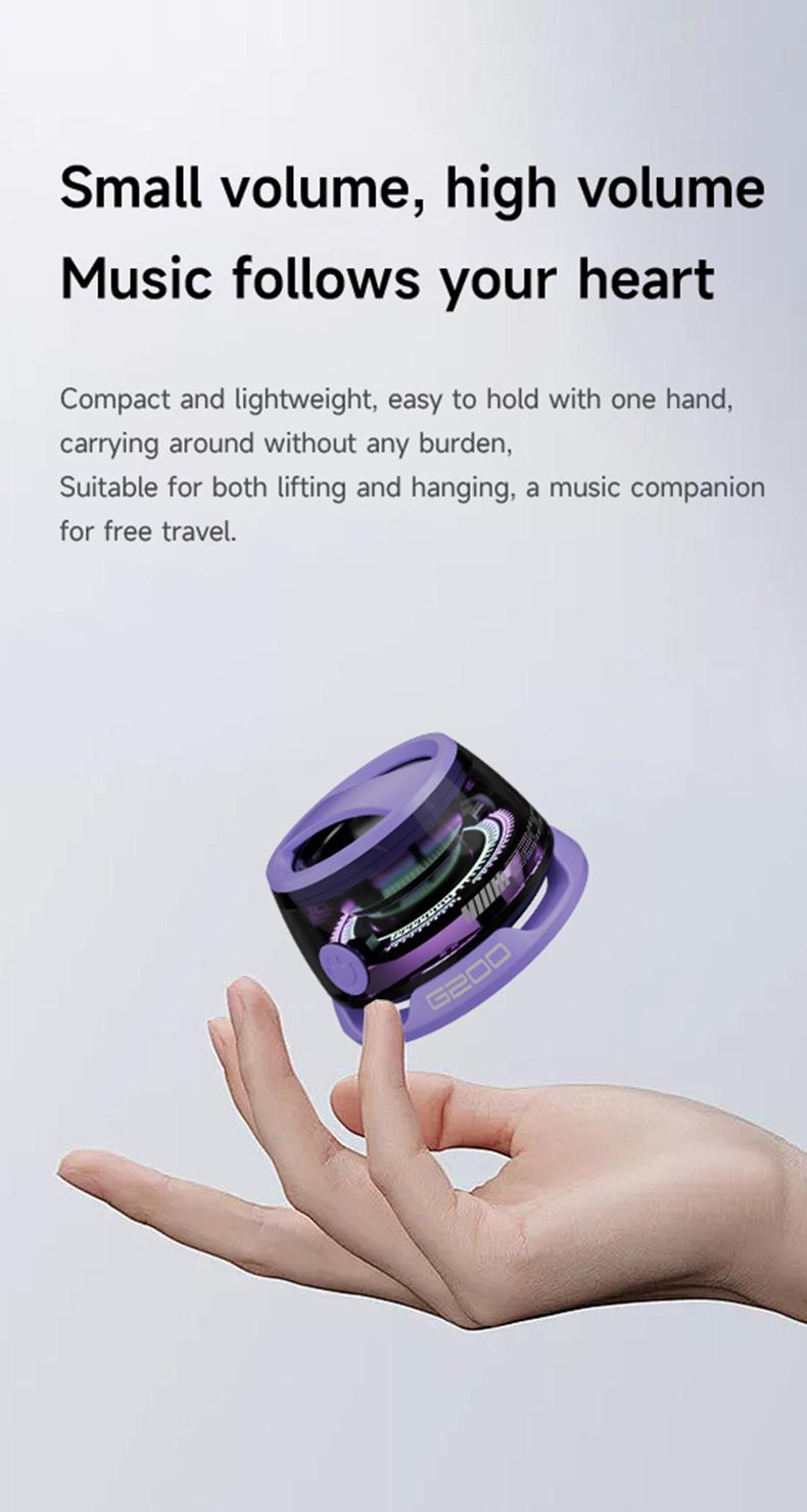 2024 Latest Portable Bluetooth Magnetic Speaker Bluetooth 5.3 Subwoofer,mini wireless speaker