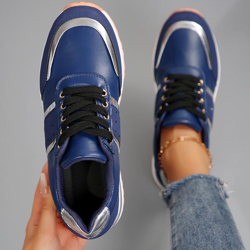 Women's Platform  Walking Shoes Pain Relief Casual Work Shoe Orthotic Arch Support Non Slip Wedge Tennis Sneakers