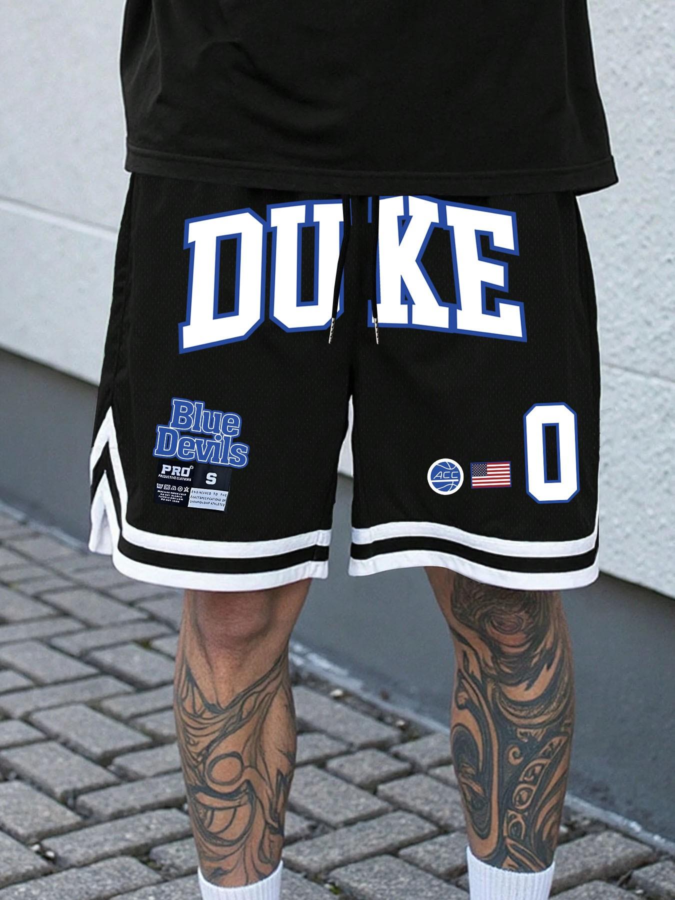 Men's Cartoon Graphic Print Shorts, Loose Casual Street Comfy Breathable Shorts, Men's Summer Bottoms for Daily Wear