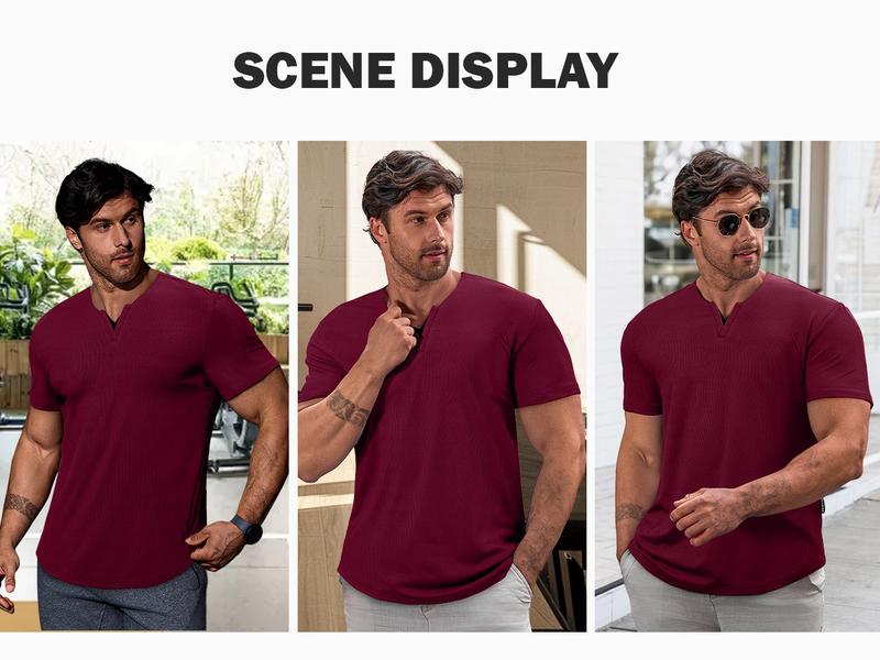 JMIERR Mens Casual Muscle Slim Fitted T Shirt Short Sleeve V-Neck Soft Tee Shirt,Gym Workout Athletic Menswear Tops,Men's clothing for Daily Wear,Fashion Outfits 2026 JMIERR Mens Casual Muscle Slim Fitted T Shirt Short Sleeve V-Neck Soft Tee Shirt,Gym Workout Athletic Menswear Tops,Men's clothing for Daily Wear,Fashion Outfits 2026