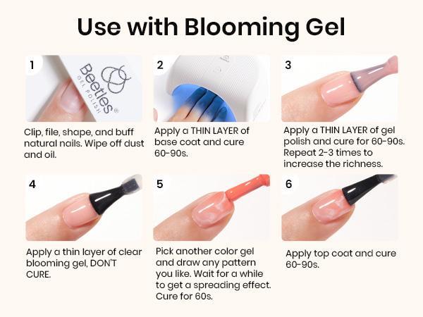 Beetles All-In-One Gel Nail Polish Kit, 32 Colors All Season Colors Gel Nail Polish Kit with UV Light, 3Pcs Base & Top Coats, Cuticle Oil, Nail Decoration & Accessories, Perfect Gift for DIY Nail Lovers